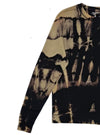 Terranova Mens Tie Dye Fleece Top - Brown