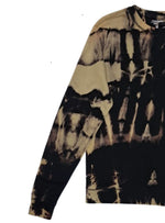 Terranova Mens Tie Dye Fleece Top - Brown