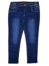 Lamazzi Denim Mens Slim Fit Jean - Navy