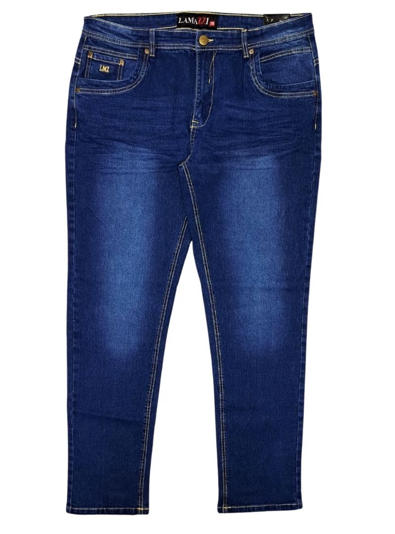 Lamazzi Denim Mens Slim Fit Jean - Navy