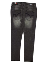 Lamazzi Denim Mens Slim Fit Jean - Charcoal