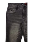 Lamazzi Denim Mens Slim Fit Jean - Charcoal