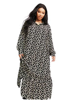 POLKA DOT LONG DRESS