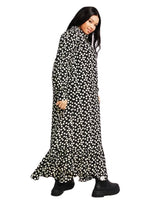 POLKA DOT LONG DRESS