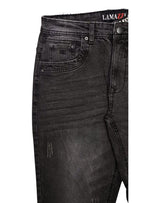 Lamazzi Denim Mens Slim Fit Jean - Charcoal