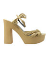 MULTI STRAP PLATFORM BLOCK HEEL