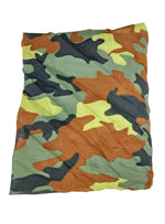 CAMO DETAILED SCARF