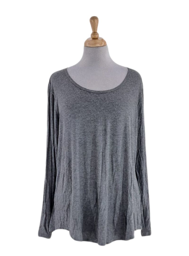 BASIC LOOSE LONG SLEEVE TSHIRT