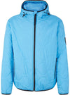 PATTERNED LIGHT WEIGHT HOODED JACKET
