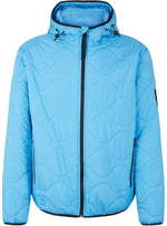 PATTERNED LIGHT WEIGHT HOODED JACKET