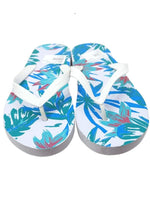 DETAILED PRINT FLIP FLOP SANDALS