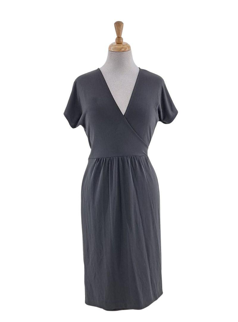 BASIC WRAP DRESS