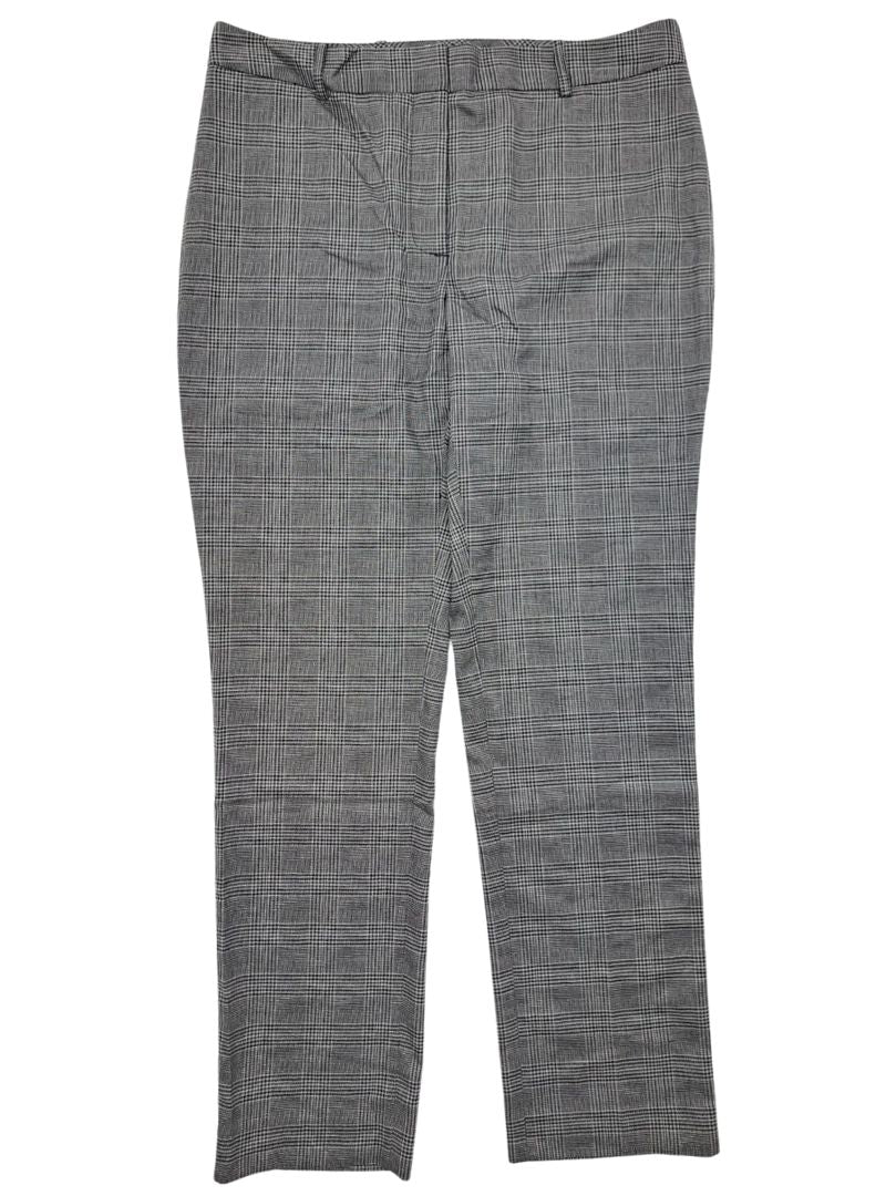 BRANDED CHECKERD SLIM FIT TROUSER