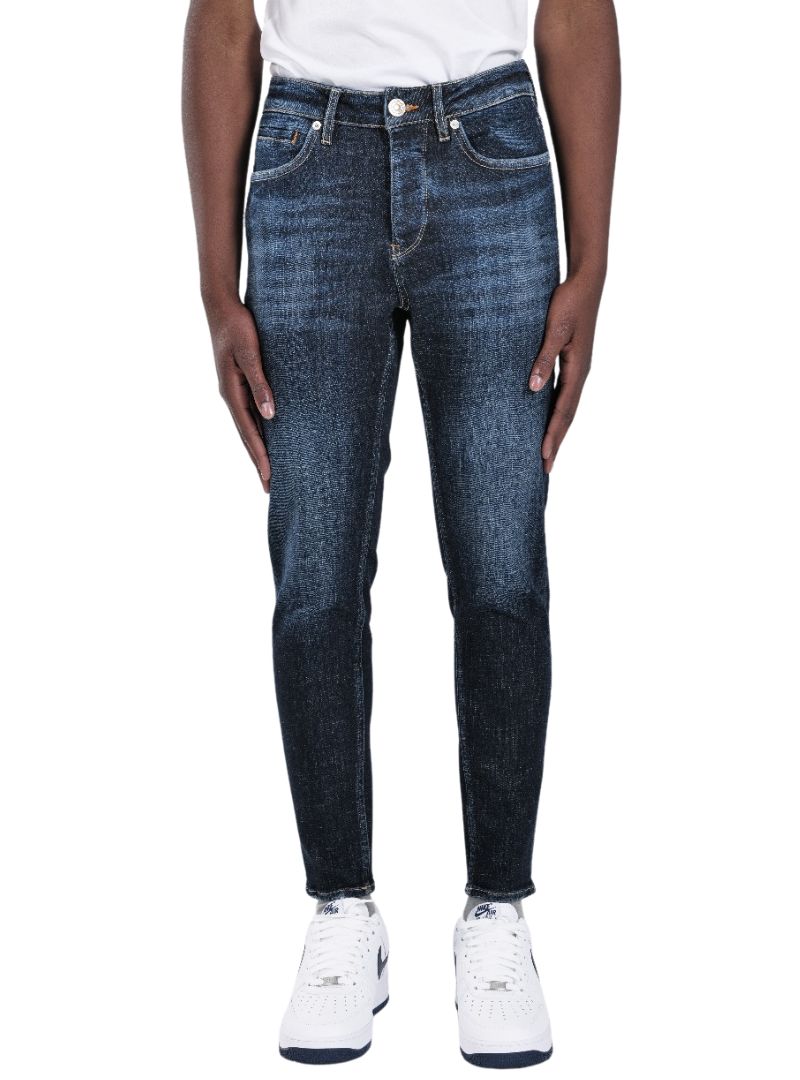 Gabbia Denim Mens Basic Jeans - Navy