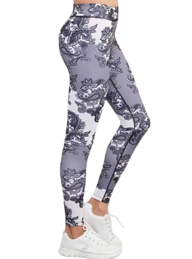 Print Detail Active Legging