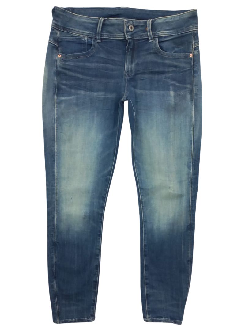 LYNN MID SKINNY ANKLE DENIM JEANS