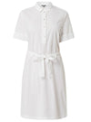 BUTTONED UP COLLAR DRESS