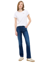 Mustang Ladies Georgia Skinny Flared Jeans - Blue