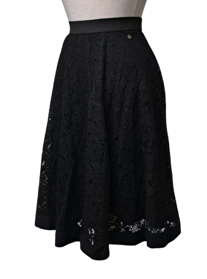 Marcel Ostertas Ladies Lace Skirt - Black