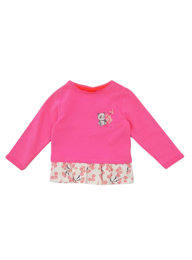 FLORAL PRINT KIDS FLEECE