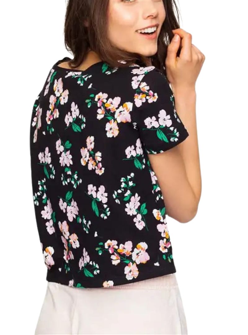 FLORAL DETAILED CROP TOP