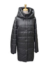 Basler Ladies Light Weight Hooded Puffer Jacket - Grey