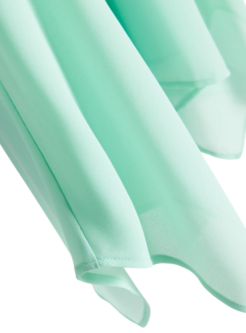 Reserved Ladies Chiffon Dress - Mint Green