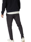 STRIPED PATTERNED FORMAL TROUSER