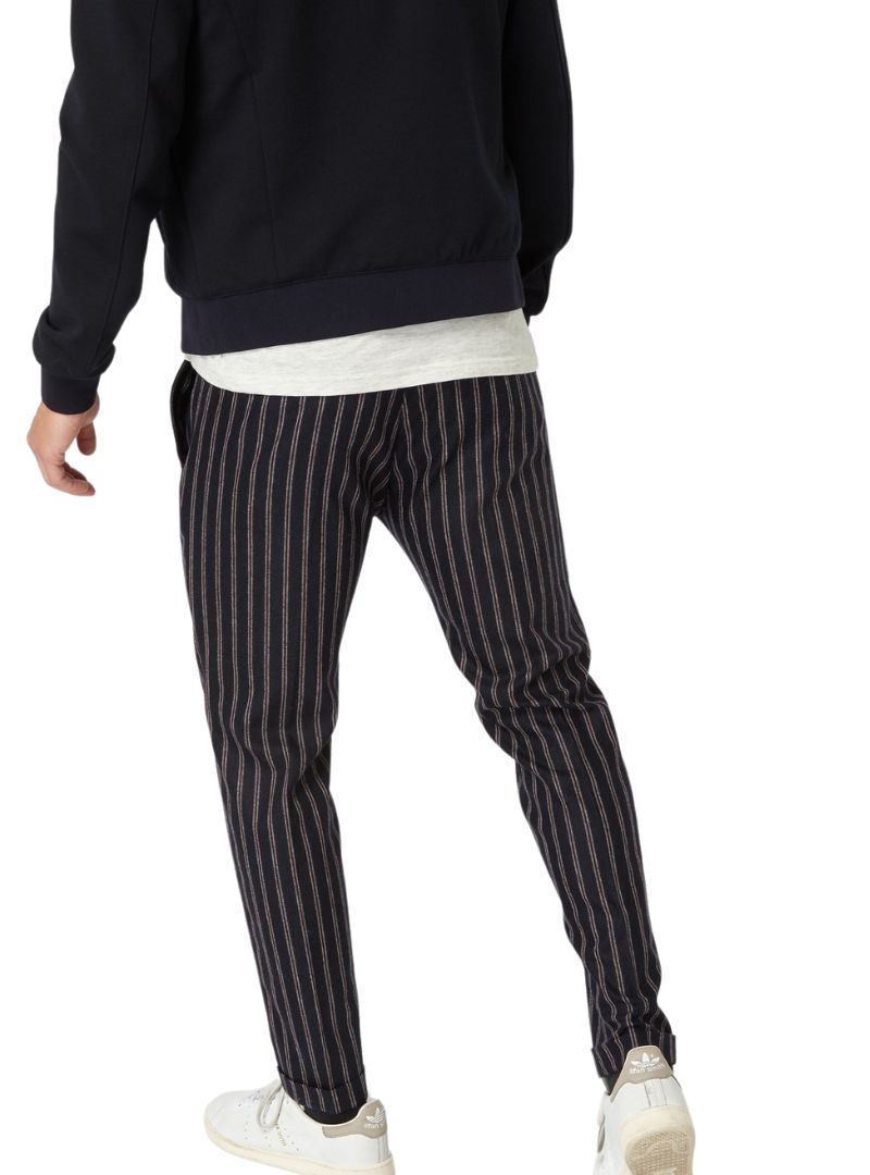 STRIPED PATTERNED FORMAL TROUSER