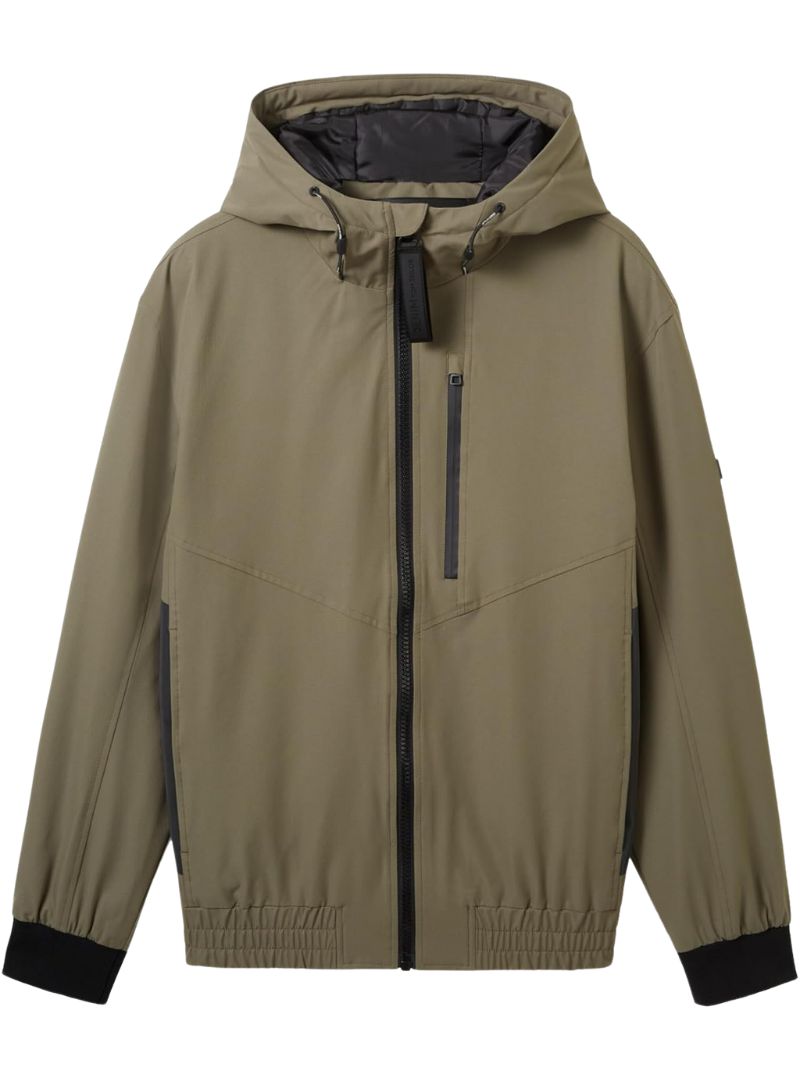 HOODED WINDBREAKER JACKET