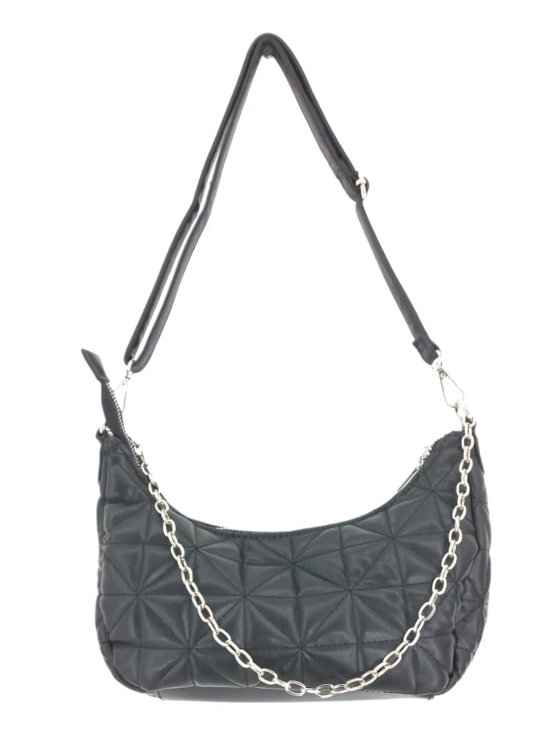 QUILTED CHAIN SHOULDER BAG