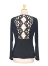 Jane Norman Ladies Long Sleeve Blouse - Black