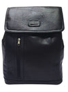 Ditsibi Genuine Leather Backpack - Black