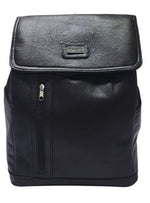 Ditsibi Genuine Leather Backpack - Black