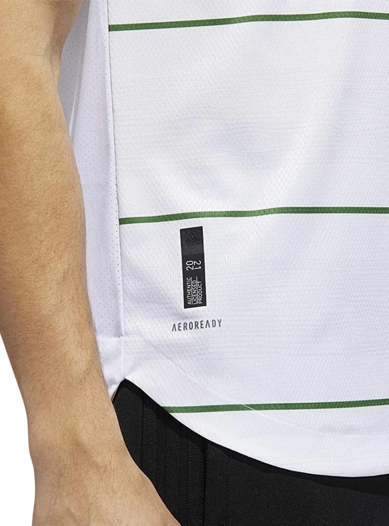 Adidas Mens Active Tee - White/Green